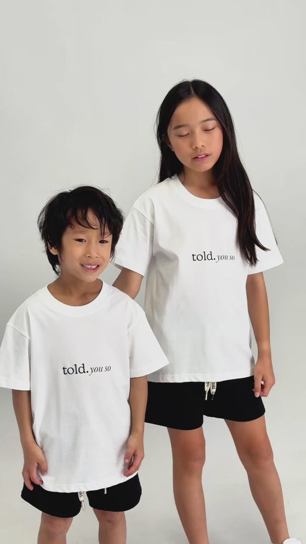 Ricco Kids Tshirt - White