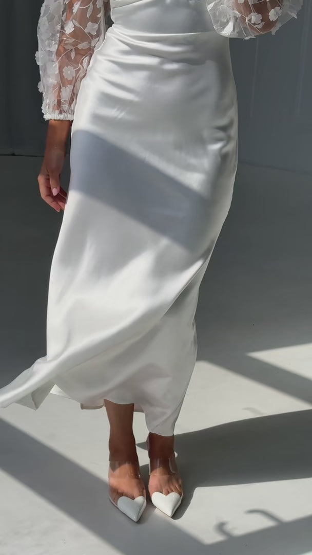 Leana Maxi Dress - White