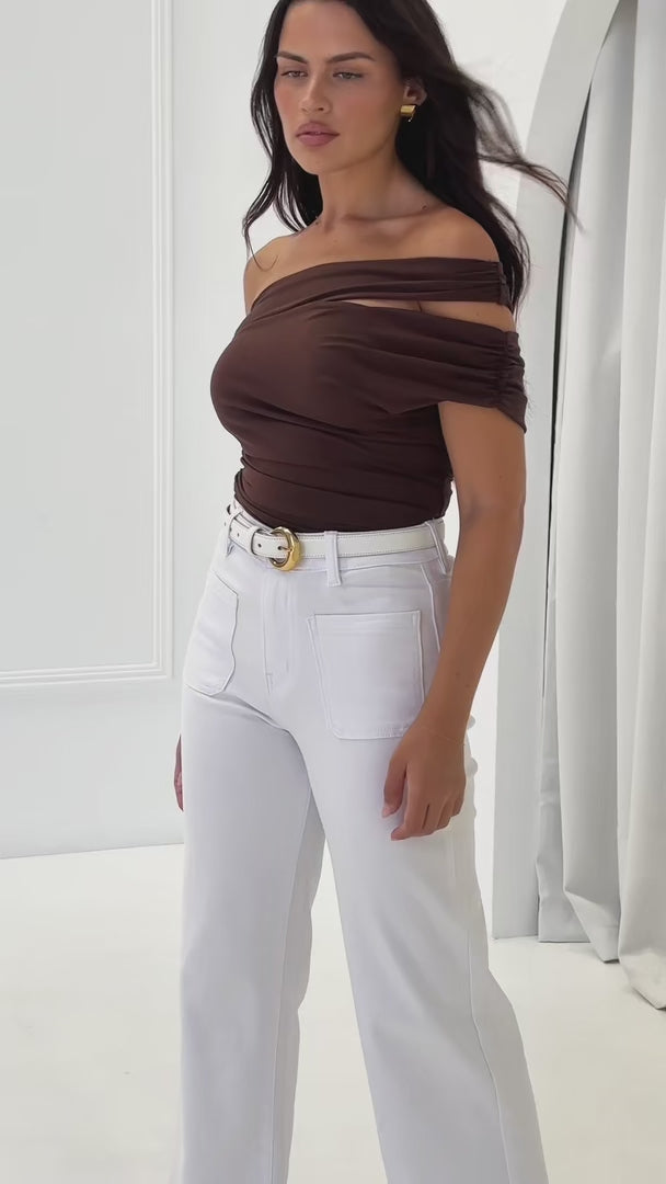 Zack Jeans - White