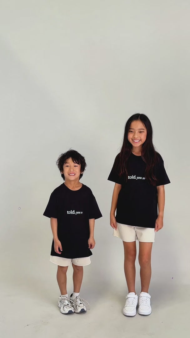 Ricco Kids Tshirt - Black