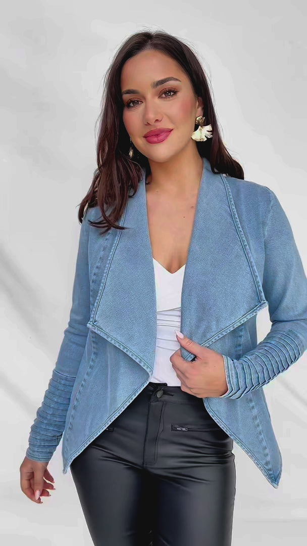 Archer Denim Jacket - Blue