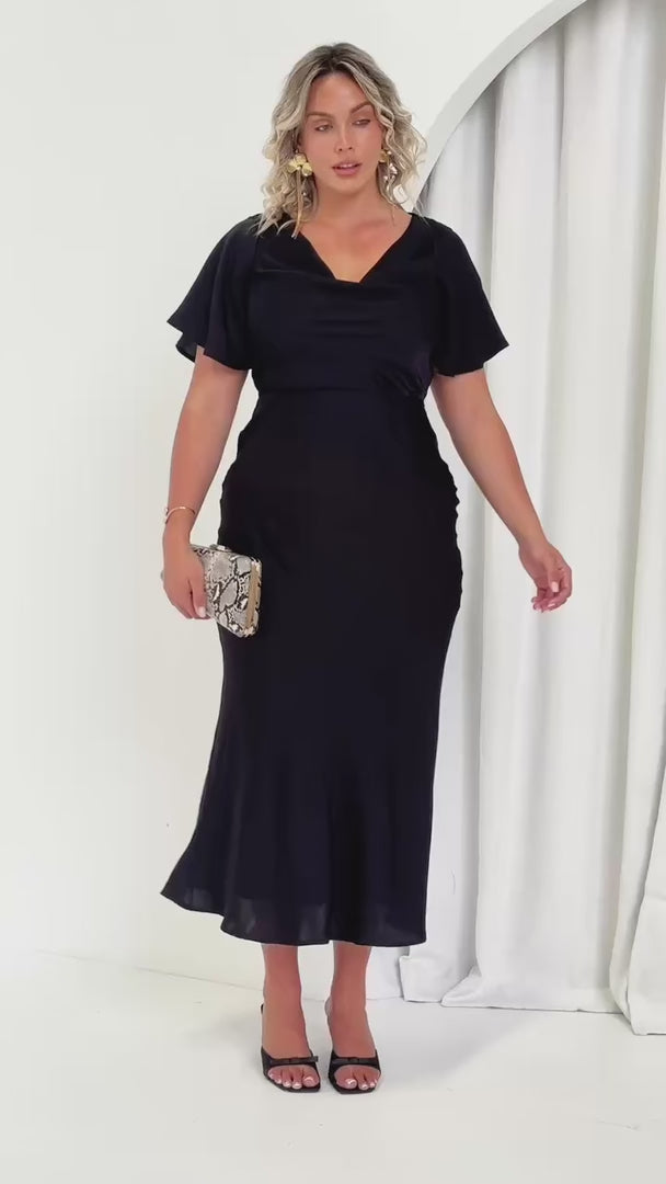 Valise Maxi Dress - Black