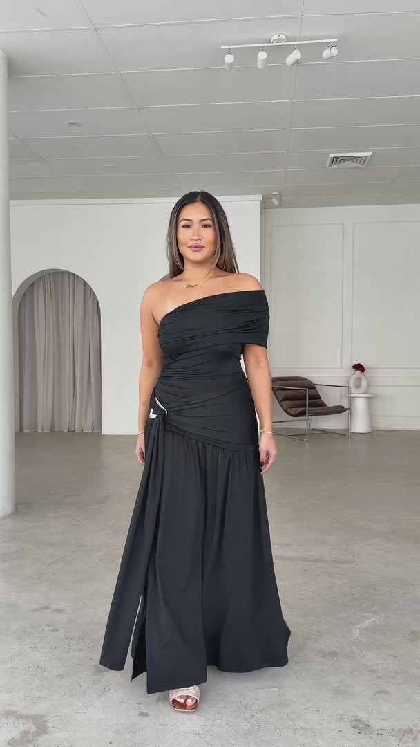 Tianna Maxi Dress - Black